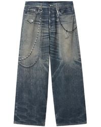 FIVE CM - Denim Jeans Met Ketting - Lyst