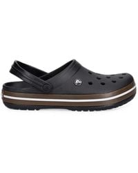 Crocs™ - Crocband Perforated Logo-Patch Clogs - Lyst