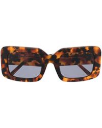 The Attico - Gafas de sol Jorja con montura cuadrada de The Attico x - Lyst
