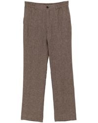 Incotex - Elasticated-Waistband Trousers - Lyst