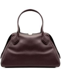 MINOBOSSI - Large Abigail Grained Leather Tote Bag - Lyst