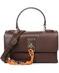 V73 - Tote Bag Mit Gewebter Kette - Lyst