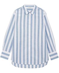 Anine Bing - Plaza Striped Cotton Shirt - Lyst