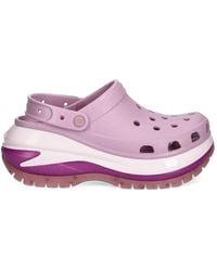 Crocs™ - Classic Mega Crush Perforated Platform Clogs - Lyst