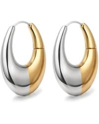 Yoj - X Charlotte Eclipse Two-Tone Hoop Earrings - Lyst