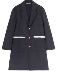 Palm Angels - Sartorial Tape Wool-blend Coat - Lyst