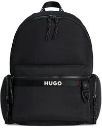 HUGO - Multi-Pocket Backpack - Lyst