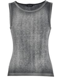 Avant Toi - Ribbed Knit Tank Top - Lyst