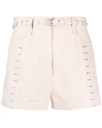 IRO - Stud-embellished Shorts - Lyst