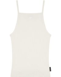 Courreges - 90's Ribbed Tank Top - Lyst