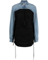 Christopher Esber - Sevilla Denim Polo Top - Lyst