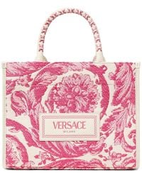 Versace - Kleine Barocco Athena Handtasche - Lyst