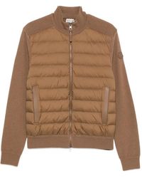 Moncler - Gewatteerd Vest Van Wol- En Kasjmierblend Met Rits - Lyst