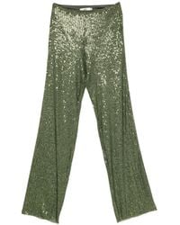 Siedres - Sequin-Embellished Trousers - Lyst