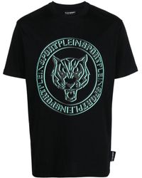 Philipp Plein - T-shirt Met Logoprint - Lyst