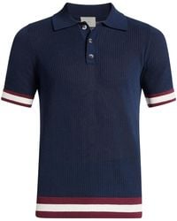 CHE - Stripe-Detailing Polo Shirt - Lyst