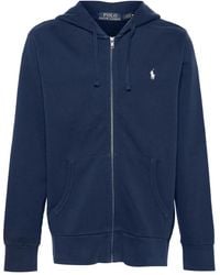 Polo Ralph Lauren - Hoodie À Logo Polo Pony Brodé - Lyst