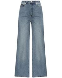 Officine Generale - Flared Denim Jeans - Lyst