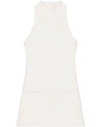 Courreges - Sleeveless Twill A-Line Dress - Lyst