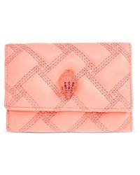 Kurt Geiger - Kensington Embellished Leather Wallet - Lyst