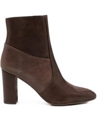 Chie Mihara - Lizard-Effect Ankle Boots - Lyst