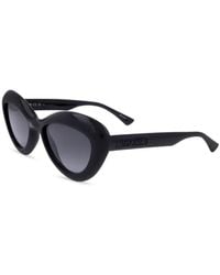 Moschino - Cat-Eye Logo-Embossed Sunglasses - Lyst