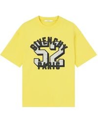 Givenchy - Logo-Print Boxy-Fit T-Shirt - Lyst