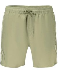 Calvin Klein - Core Logo-Tape Drawstring Swim Shorts - Lyst