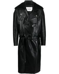Nanushka - Ross Convertible Leather Coat - Lyst