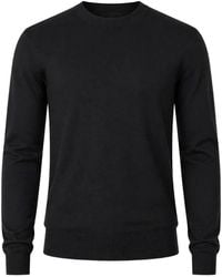 Altea - Crew-Neck Fine-Knit Sweater - Lyst