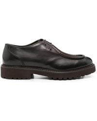 Doucal's - Derbies En Cuir À Bout Rond - Lyst