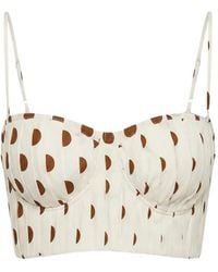 Nicholas - Crina Polka-Dot Top - Lyst