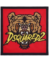 DSquared² - Horror Cotton Scarf - Lyst