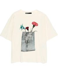 Bimba Y Lola - Floral-Print T-Shirt - Lyst