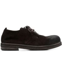 Marsèll - Zucca Zeppa Suede Derby Shoes - Lyst