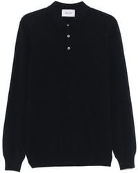 D4.0 - Fine-Knit Polo Shirt - Lyst