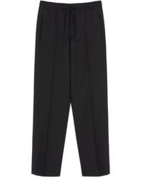 Valentino Garavani - Vlogo Signature Drawstring Wool Trousers - Lyst