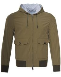 Kiton - Giacca Con Cappuccio E Tasche - Lyst