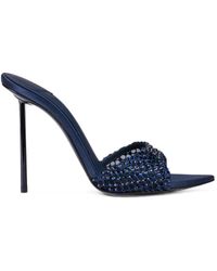 Le Silla - Gilda Crystal-Embellished Sandals - Lyst
