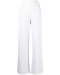 ROTATE BIRGER CHRISTENSEN - Logo-Embellished Cotton Track Pants - Lyst