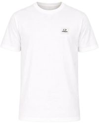 C.P. Company - T-Shirt À Patch Logo - Lyst