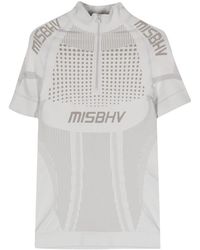 MISBHV - Top deportivo con logo en jacquard - Lyst