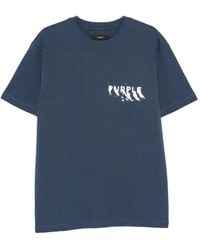 Purple Brand - Logo-Print T-Shirt - Lyst