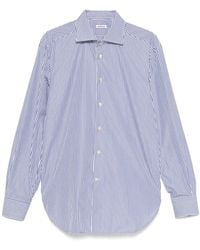 Kiton - Candy-Striped Shirt - Lyst
