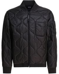 C.P. Company - Padded Bomber Jacket - Lyst