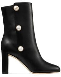 Jimmy Choo - Rina 85 Black 36.5 - Lyst