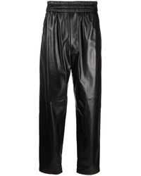 Isabel Marant - High-waist Leather Trousers - Lyst