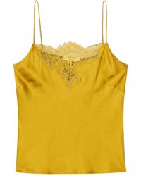 Twinset - Lace-Trimmed Top - Lyst