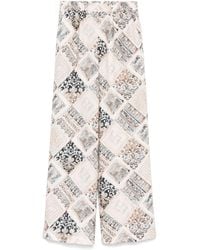 Eleventy - Linnen Broek - Lyst