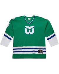 Mitchell & Ness - Nhl Dark "Whalers 1979 Gordie Howe" Jersey - Lyst
